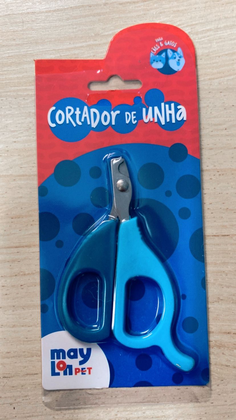 Cortador de Unha May Lon Pet ( cores variadas)