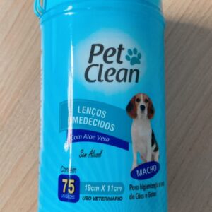 Lenço Umedecidos Pet Clean