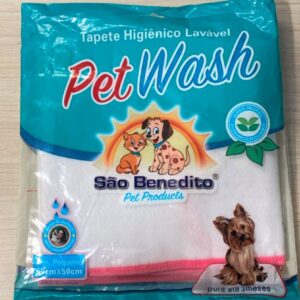 Tapete Higiênico para Cachorro Lavável Pet Wash P 60x50cm