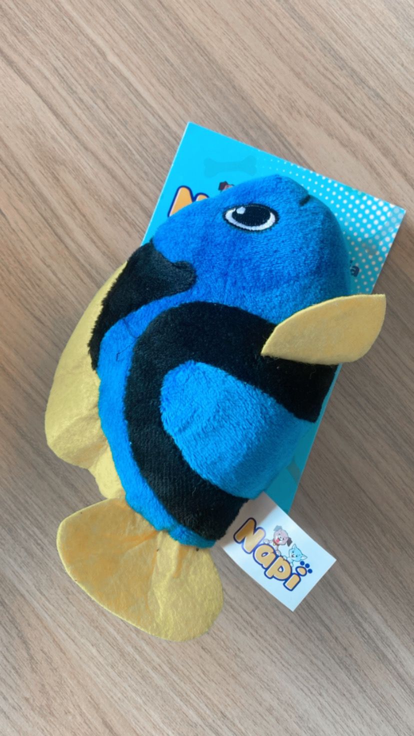 Brinquedo Pet Cães Pelúcia Pet Peixe Napi