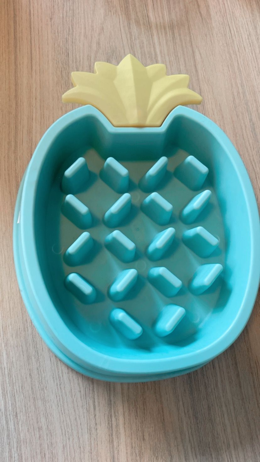 Comedouro Anti Stress Interativo Lento Labirinto Cães E Gato