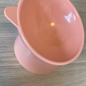 Comedouro Bebedouro Elevado Ursinho Acrílico Gatos E Cães