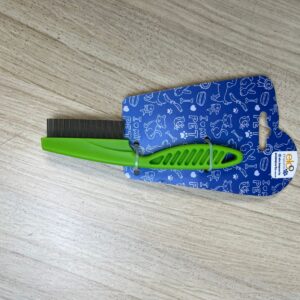 Pente Fino Anti Pulgas E Remelas Para Pets Anatômico (Cores variadas)