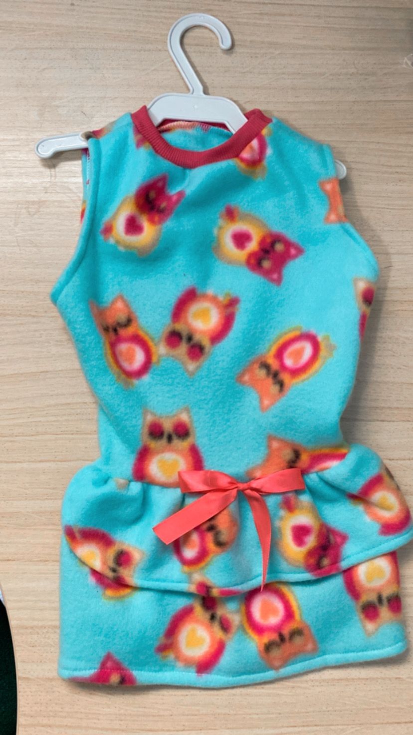 Vestido Soft Corujinha